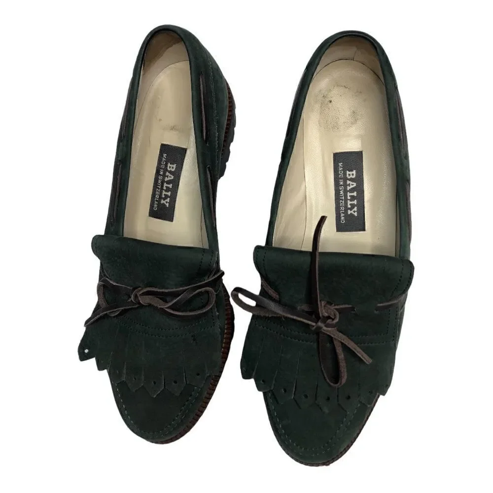 Bally leather slip